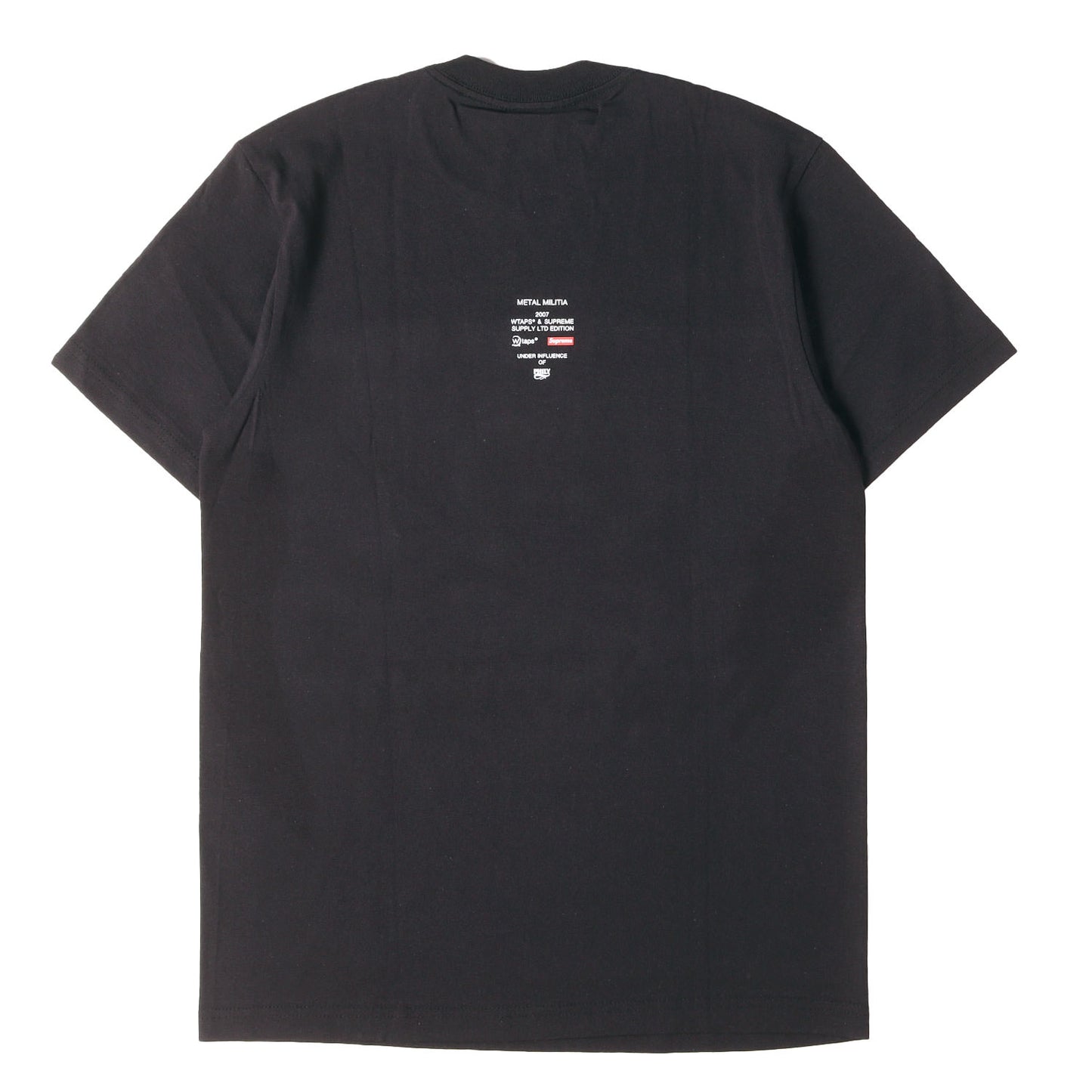 00s ×WTAPS クロスボーン Tシャツ(Too Black Tee / デッドストック)
