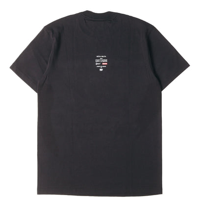 00s ×WTAPS クロスボーン Tシャツ(Too Black Tee / デッドストック)