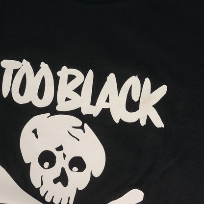 00s ×WTAPS クロスボーン Tシャツ(Too Black Tee / デッドストック)