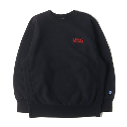 [USA製 刺繍タグ] 90s 企業物 Sports Illustrated リバースウィーブ スウェット
