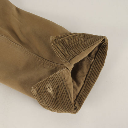 [雰囲気抜群] 80s 襟コーデュロイ コットンキャンバス ハンティングジャケット USA製