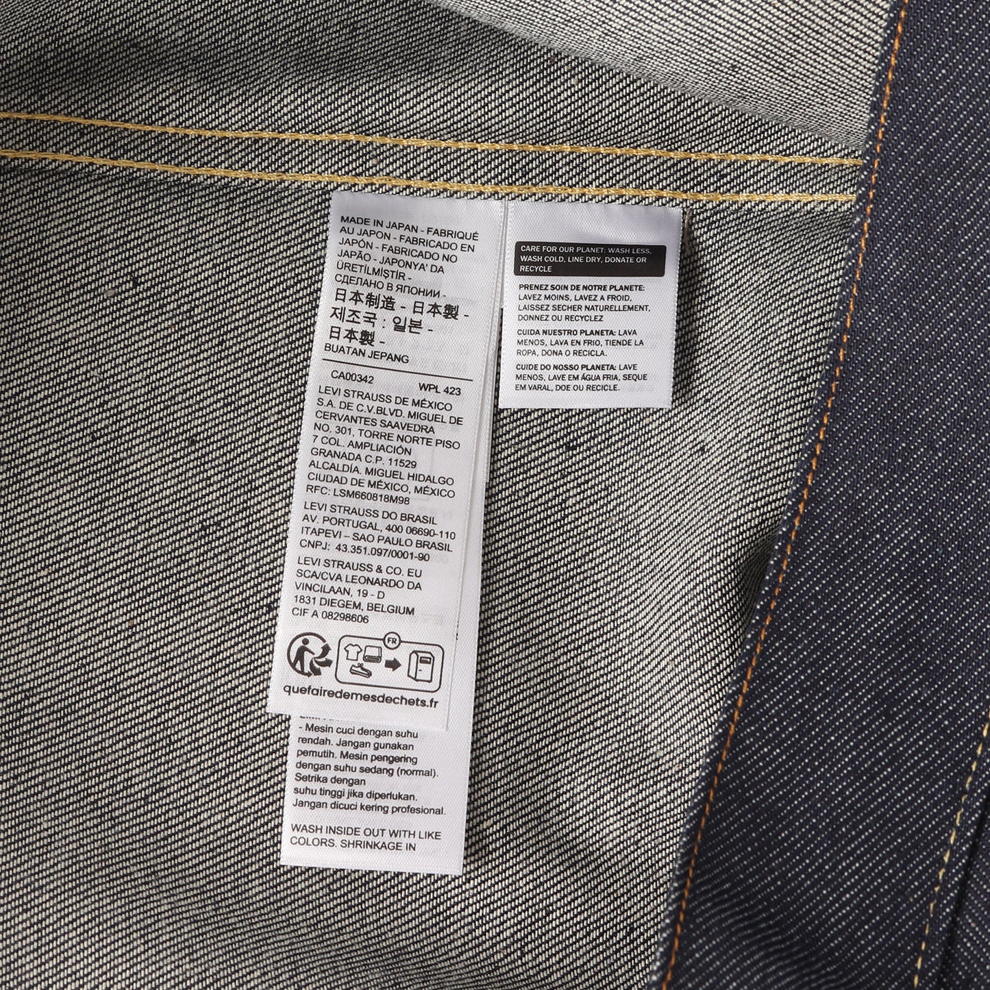 [LVC] 1936年復刻 506XX 1st T-BUCK デニムジャケット / 日本製 TYPE I JACKET 1936MODEL 70506-0028