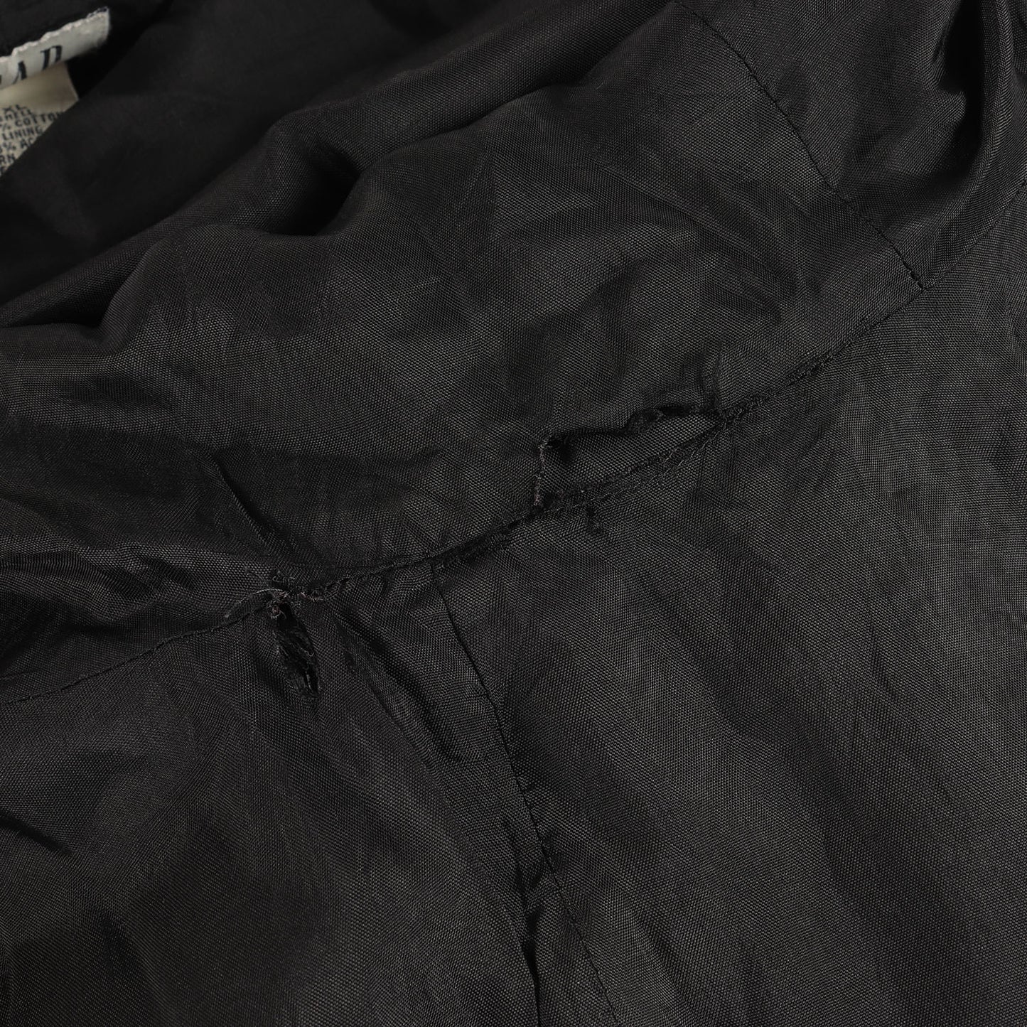 [人気 OLD GAP] 90s 金具ボタン コットンツイル フーデッド ハーフ コート