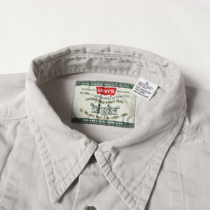 90s メタルボタン コットンツイル ワークシャツ 60505-1625