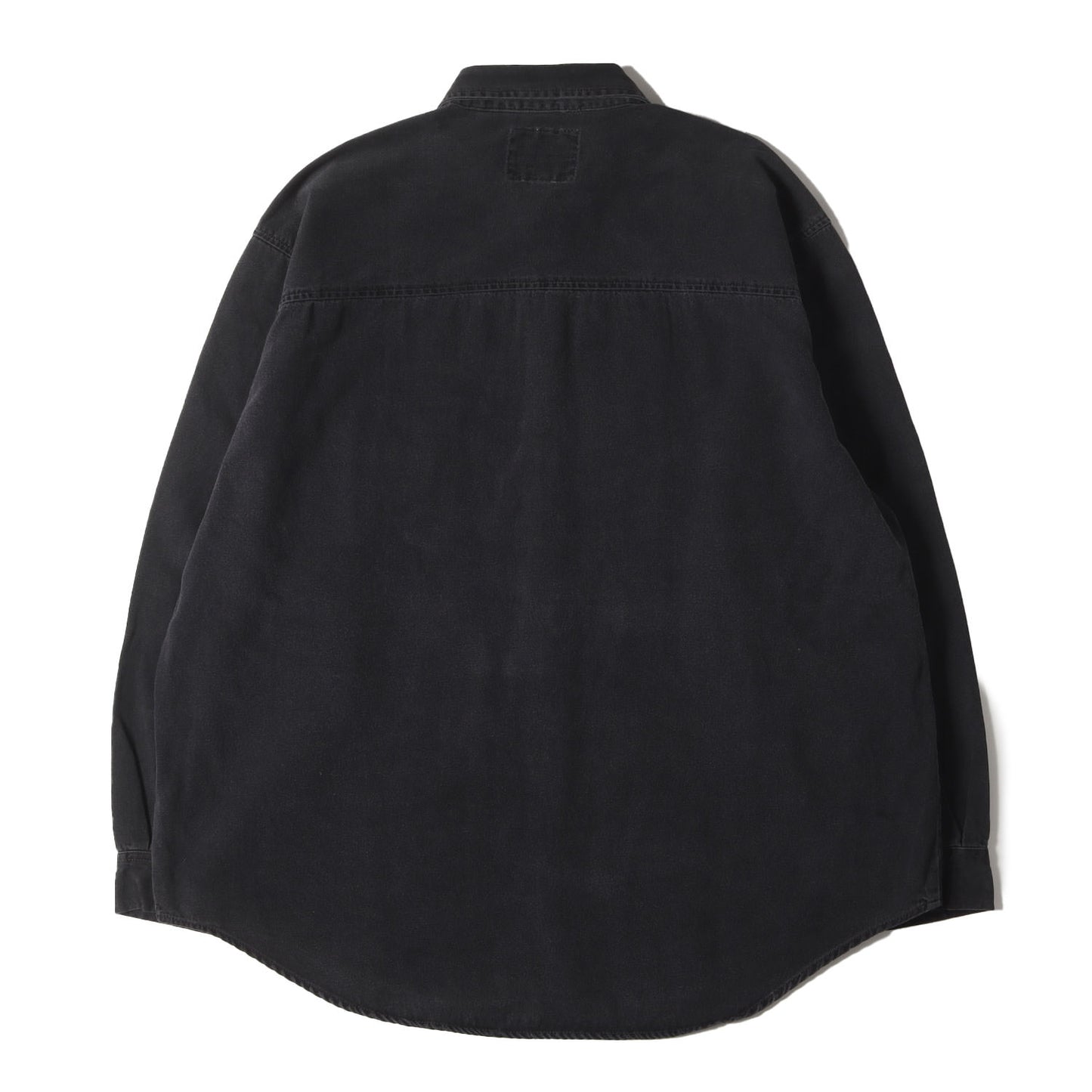[人気モデル RED TAB] 90s ブラック デニム メタルボタン BD シャツ 60517-1361