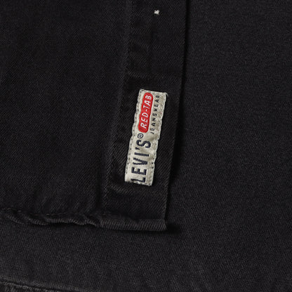 [人気モデル RED TAB] 90s ブラック デニム メタルボタン BD シャツ 60517-1361