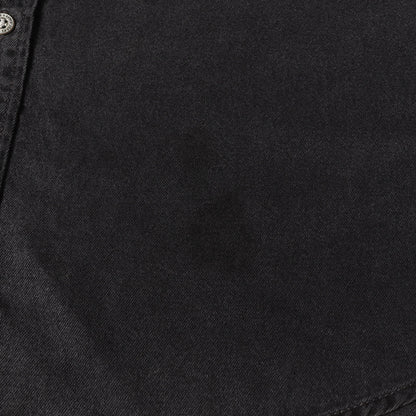 [人気モデル RED TAB] 90s ブラック デニム メタルボタン BD シャツ 60517-1361