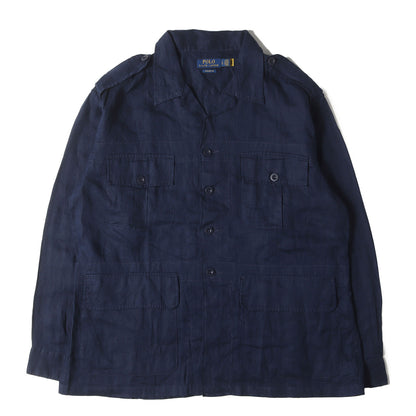 [現行モデル] リネン ユーティリティ シャツ ジャケット