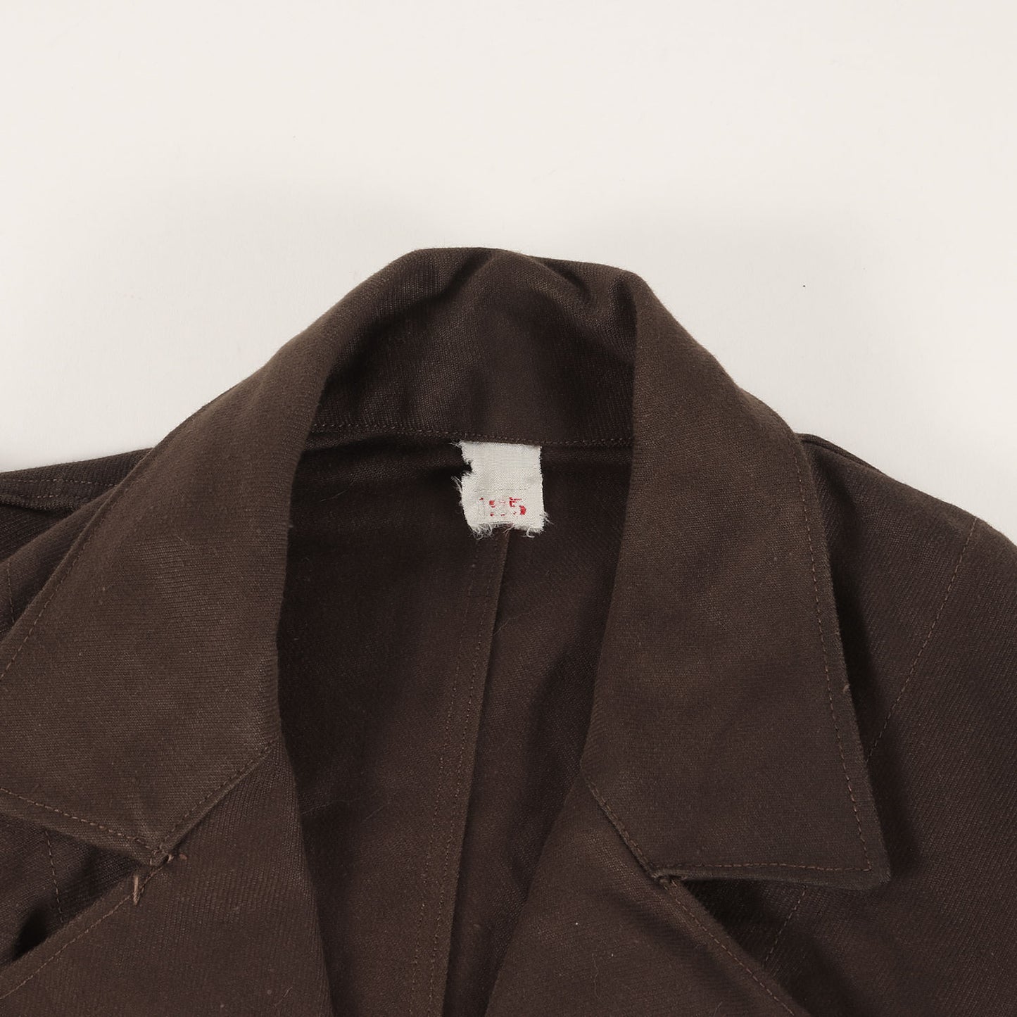 50～60s フレンチヴィンテージ コットン/リネン アトリエコート Le Cour Blanche