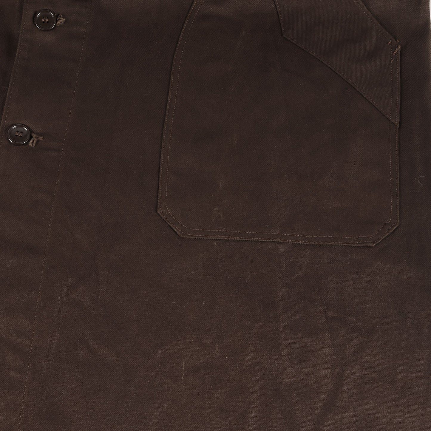 50～60s フレンチヴィンテージ コットン/リネン アトリエコート Le Cour Blanche