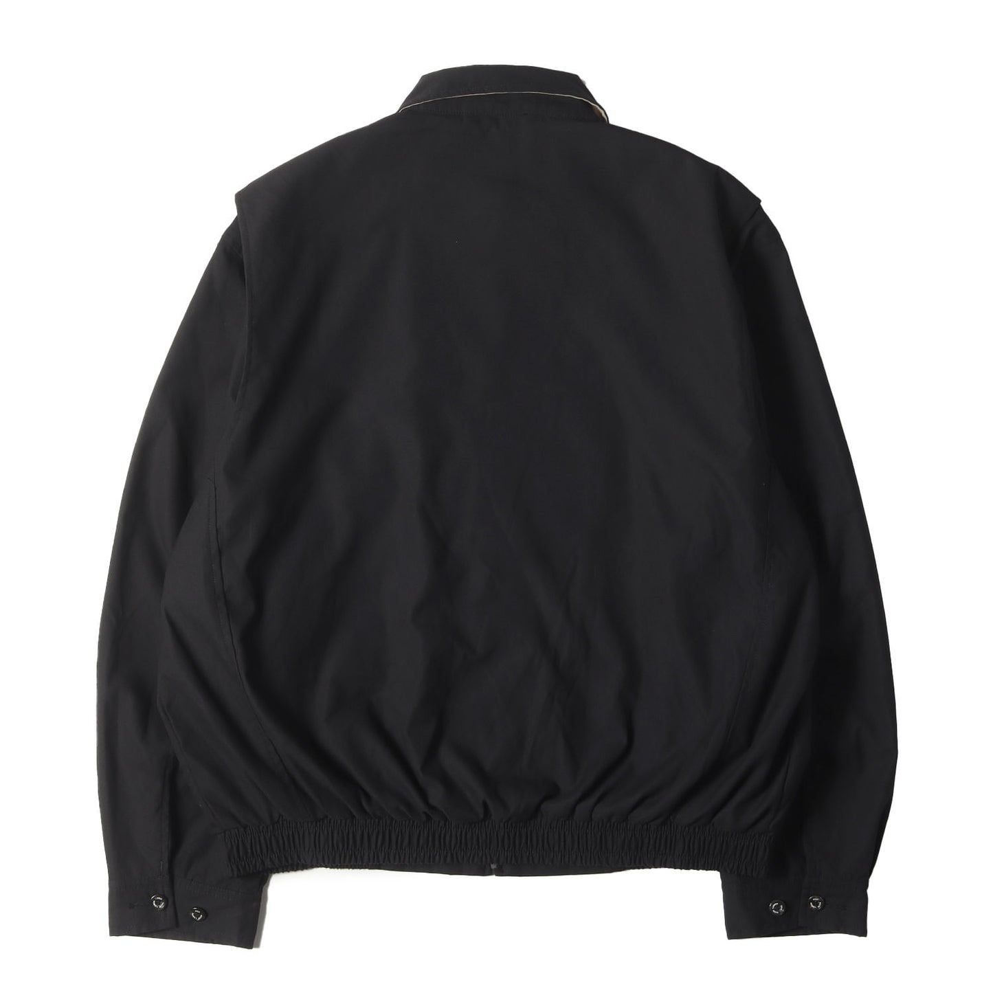 裏地チェック ポニー刺繍 スイングトップ