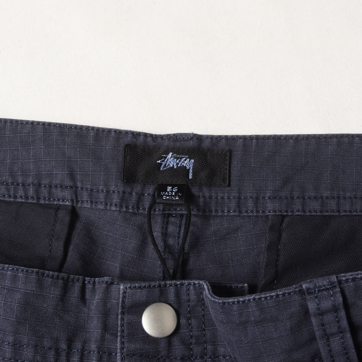 25SS ピグメントダイ加工 リップストップ フィールドパンツ(FIELD PANT