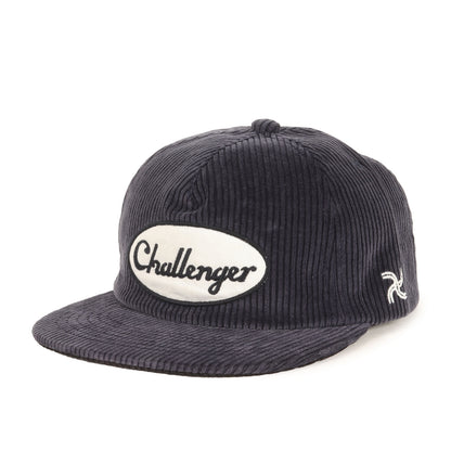 オーバルロゴ刺繍 コーデュロイ 5パネルキャップ(CORDUROY CAP)