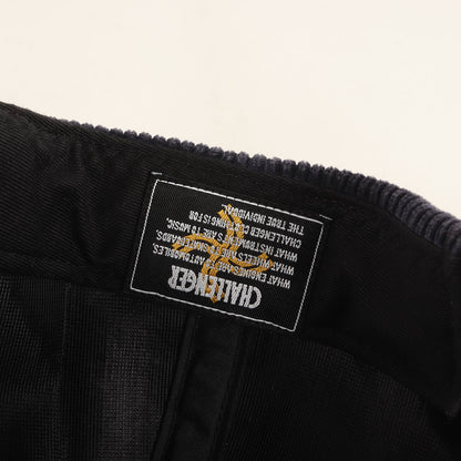 オーバルロゴ刺繍 コーデュロイ 5パネルキャップ(CORDUROY CAP)