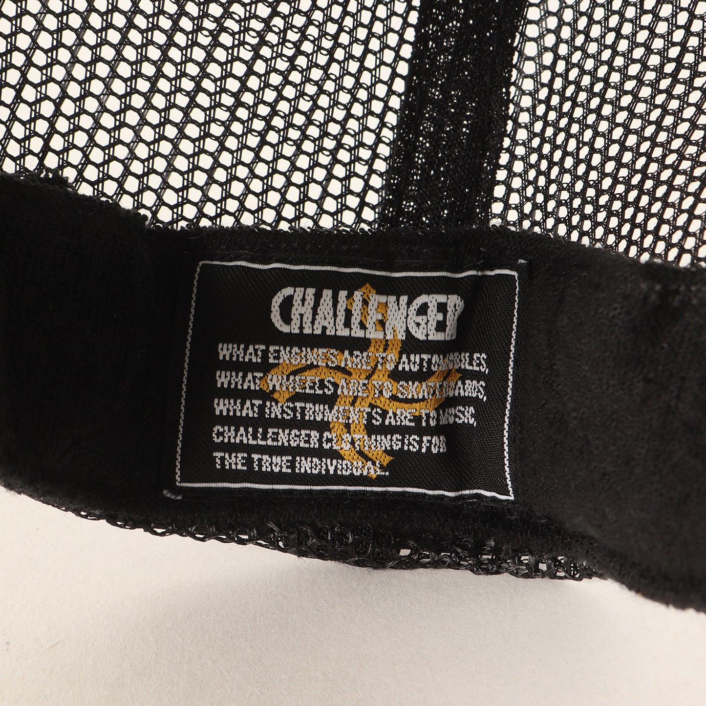 22SS ブランドロゴ メッシュキャップ(W.A.Y CHALLENGER CAP)