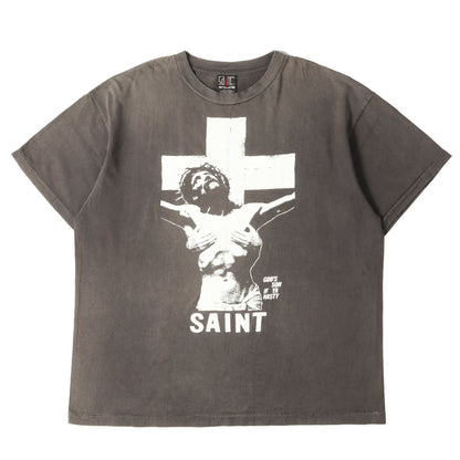 22SS ヴィンテージ加工 キリスト グラフィック Tシャツ(SS TEE DMJ)