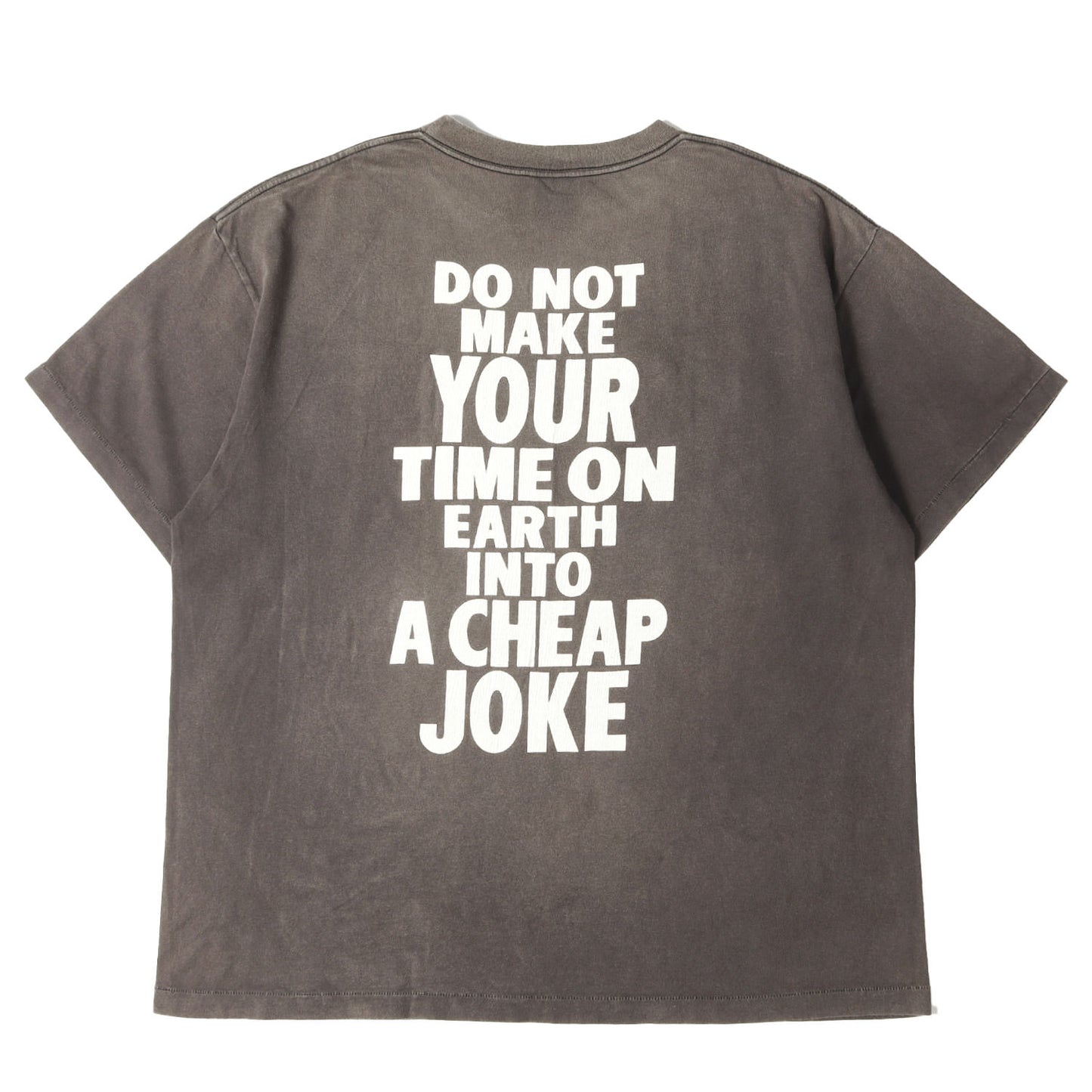 22SS ヴィンテージ加工 キリスト グラフィック Tシャツ(SS TEE DMJ)