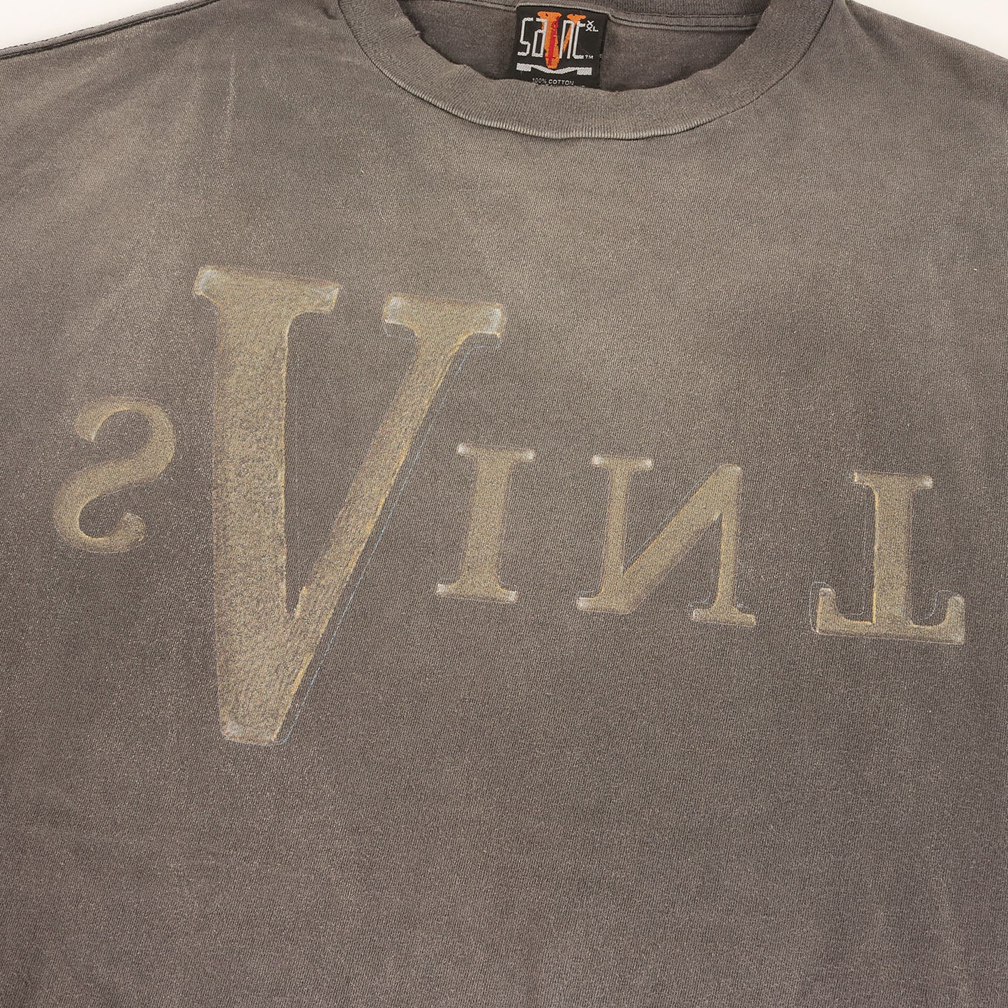 22AW ×VLONE ヴィンテージ加工 ロングスリーブ Tシャツ(VL_LS TEE)