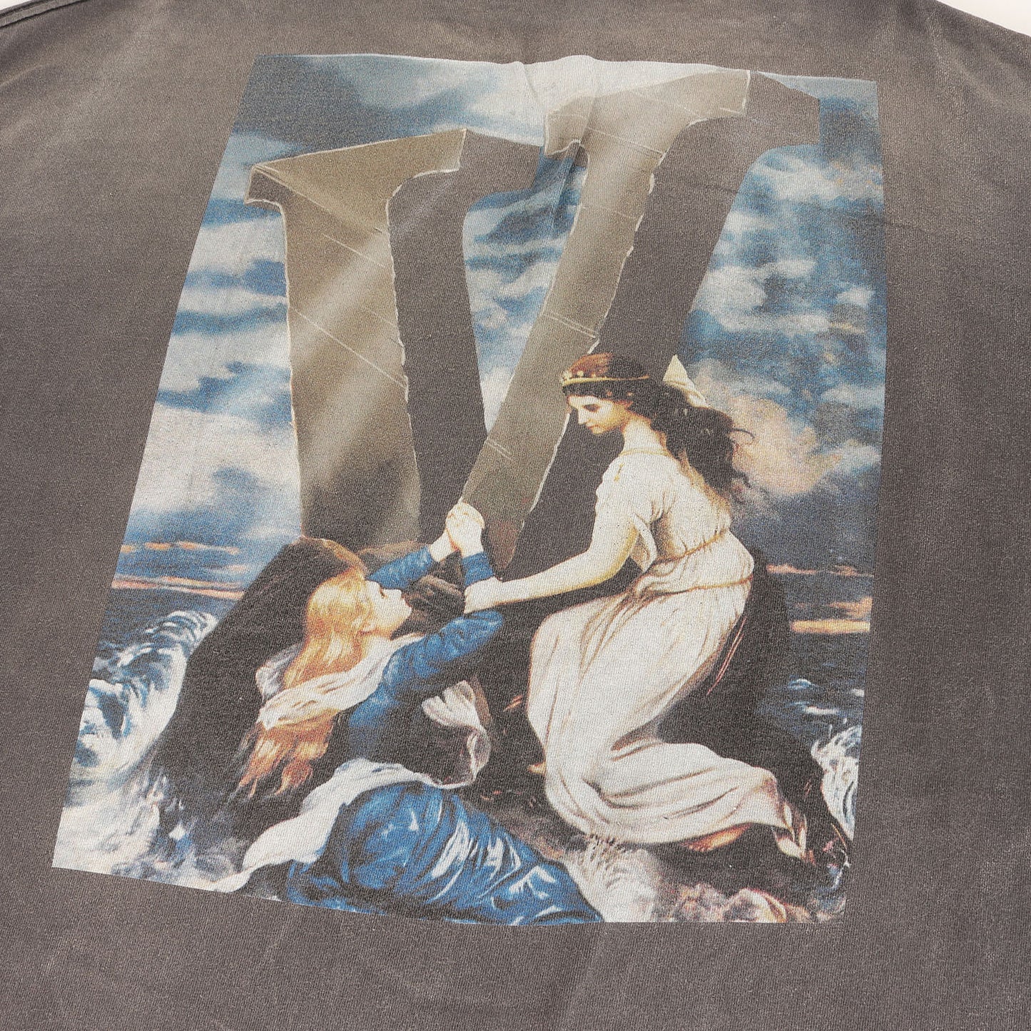 22AW ×VLONE ヴィンテージ加工 ロングスリーブ Tシャツ(VL_LS TEE)