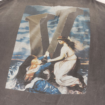 22AW ×VLONE ヴィンテージ加工 ロングスリーブ Tシャツ(VL_LS TEE)