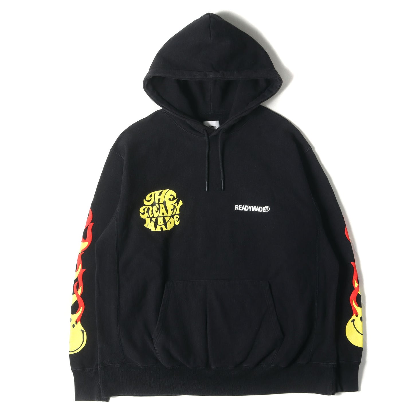 20SS フレイム グラフィック スウェットパーカー(Smile Hoodie)