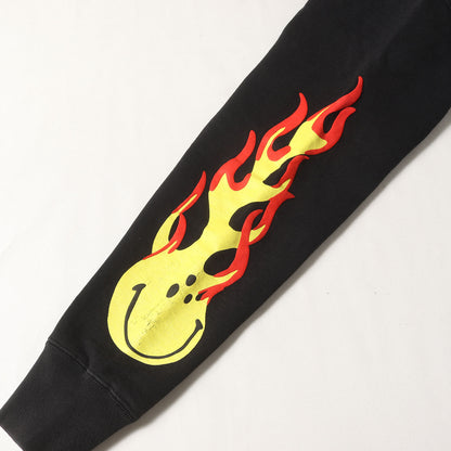 20SS フレイム グラフィック スウェットパーカー(Smile Hoodie)