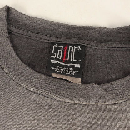 22AW ナイン・インチ・ネイルズロゴ ヴィンテージ加工 ロングスリーブ Tシャツ(SIN LS TEE)