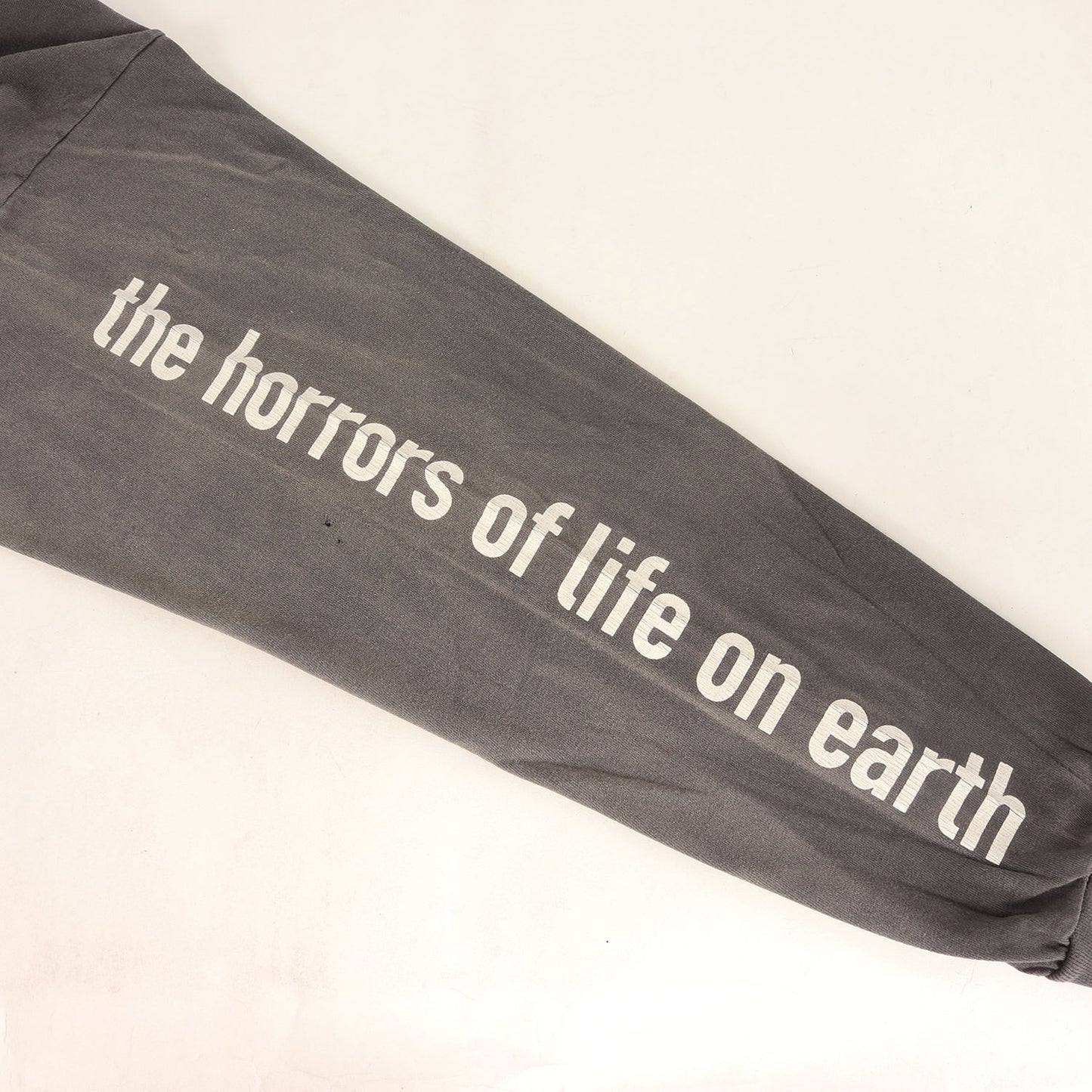 22AW ナイン・インチ・ネイルズロゴ ヴィンテージ加工 ロングスリーブ Tシャツ(SIN LS TEE)