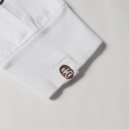 ×A BATHING APE マルチグラフィック ロングスリーブ Tシャツ