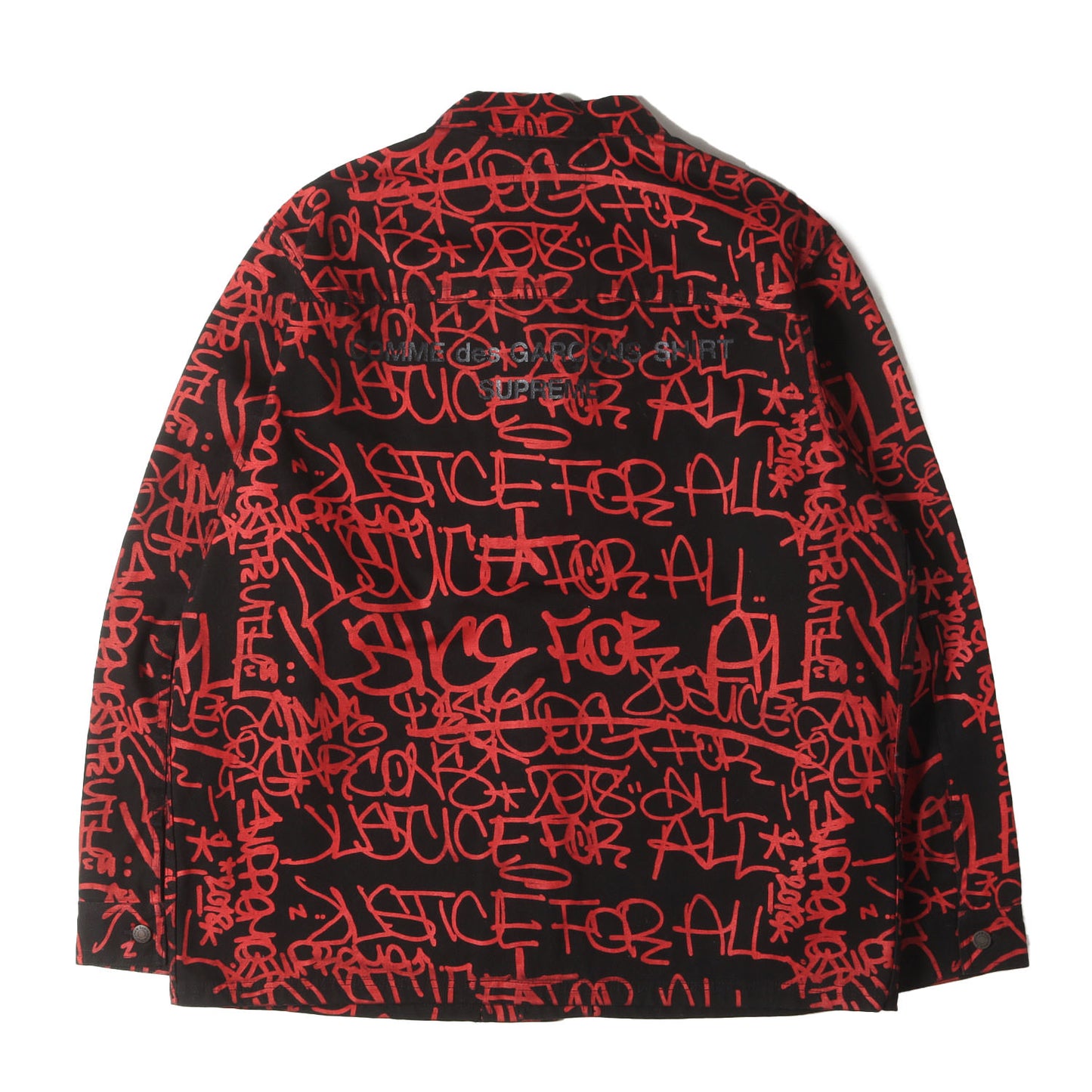 ×COMME des GARCONS SHIRTS グラフィック柄 チョアコート / カバーオール(Printed Canvas Chore Coat)