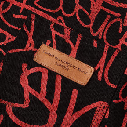 ×COMME des GARCONS SHIRTS グラフィック柄 チョアコート / カバーオール(Printed Canvas Chore Coat)