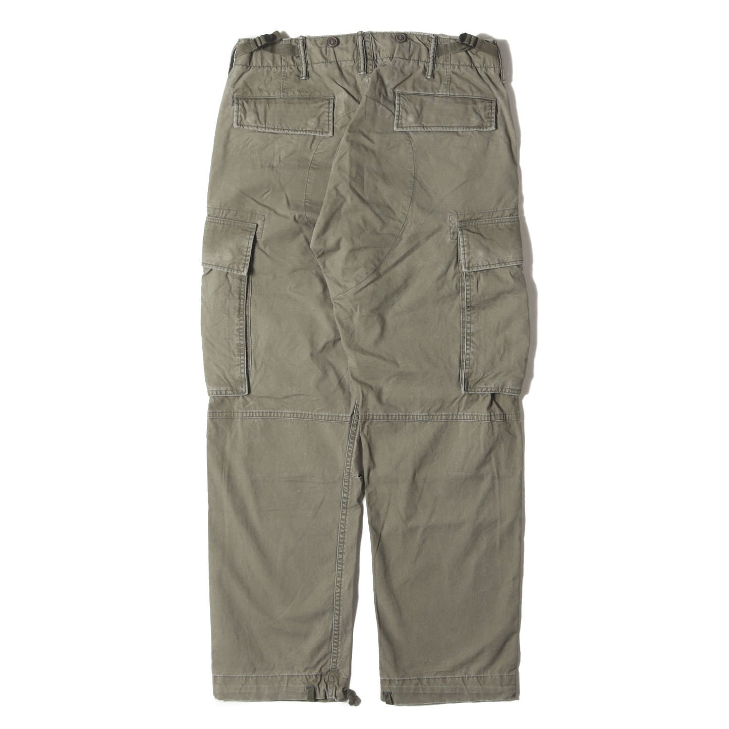 [近年モデル] ヴィンテージ加工 ミリタリー コットン カーゴパンツ