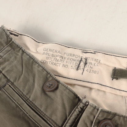 [近年モデル] ヴィンテージ加工 ミリタリー コットン カーゴパンツ
