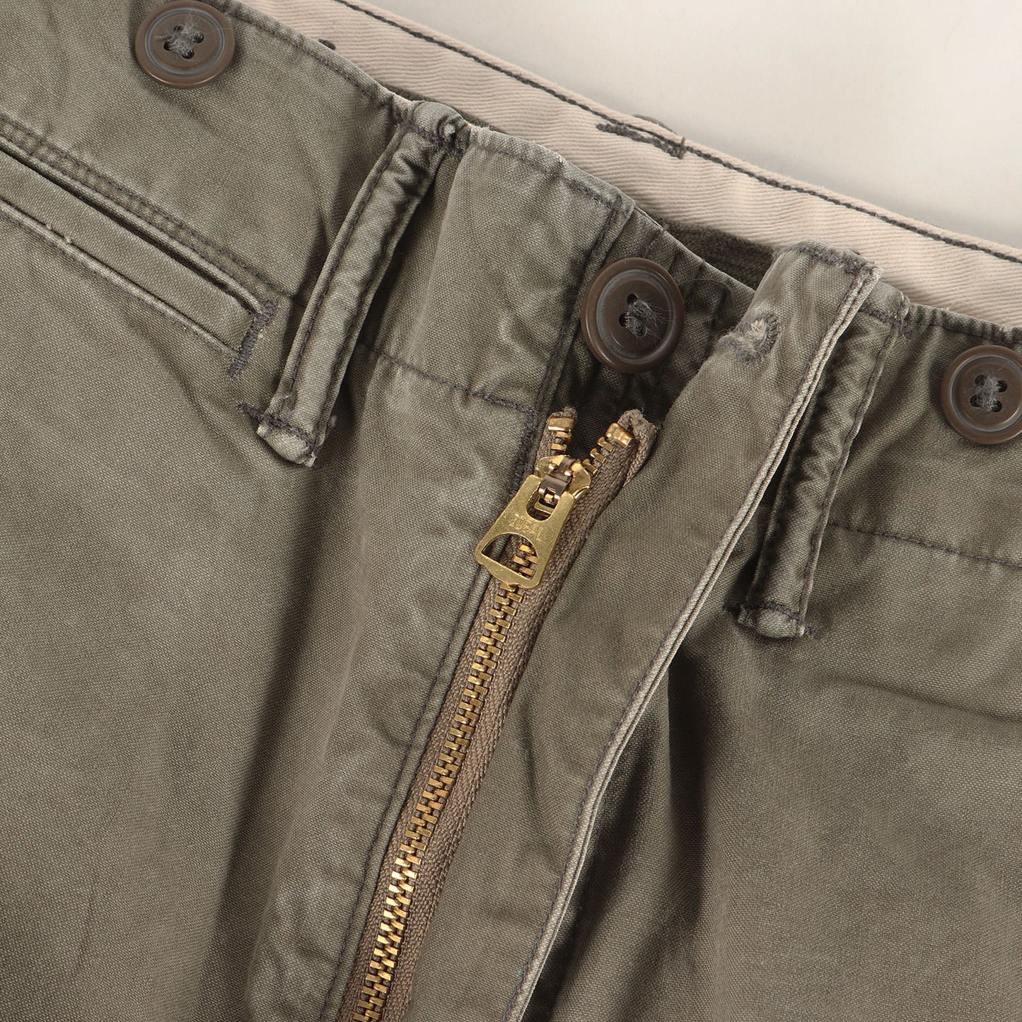 [近年モデル] ヴィンテージ加工 ミリタリー コットン カーゴパンツ