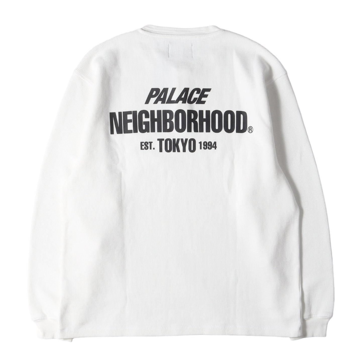 25AW ×PALACE ヘンリーネック ワッフル ロングスリーブ Tシャツ(Waffle Jersey)