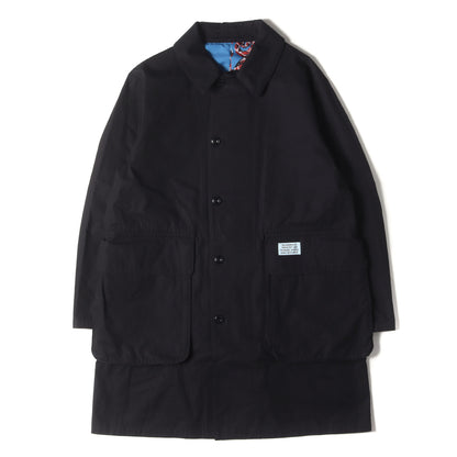 20AW 裏地スネーク柄 コットン トレンチコート(ISLEY / C-COAT)