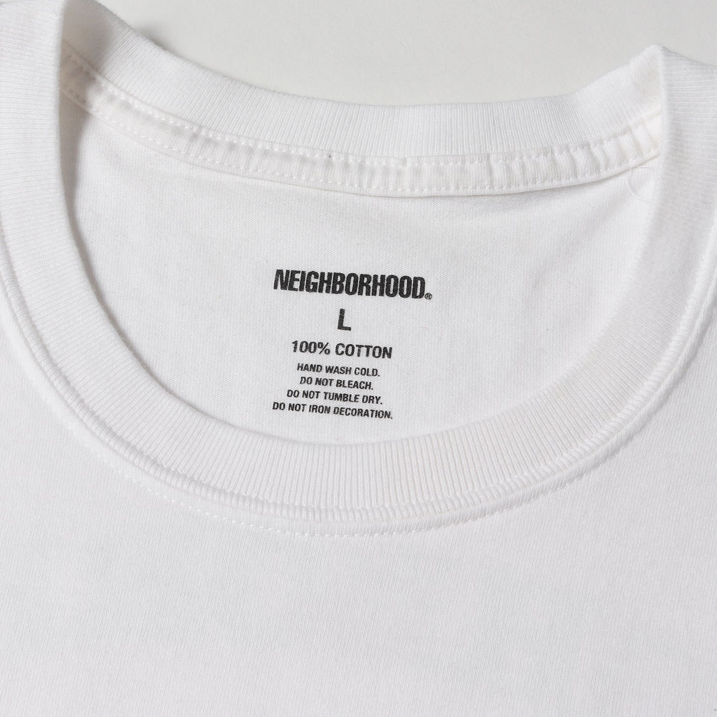 22AW ロゴプリント ロングスリーブ Tシャツ(NH TEE-5 LS)