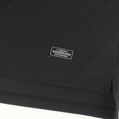 ワンポイント刺繍 鹿の子 ポロシャツ(LOGIC / E-POLO. SS)