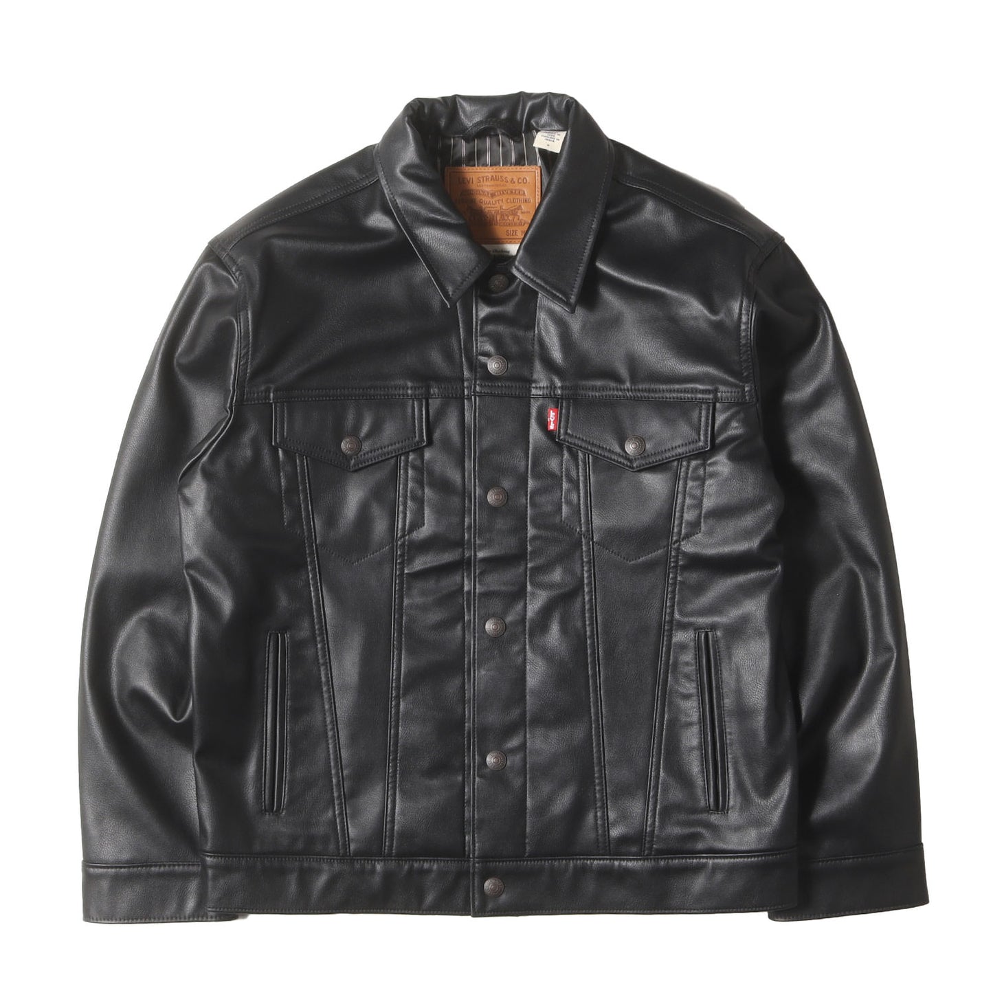 [リーバイスプレミアム] 日本限定 3rdタイプ レザー トラッカー ジャケット (LEATHER TRUCKER JACKET)