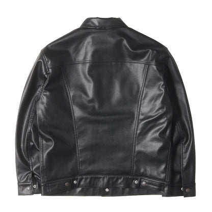 [リーバイスプレミアム] 日本限定 3rdタイプ レザー トラッカー ジャケット (LEATHER TRUCKER JACKET)