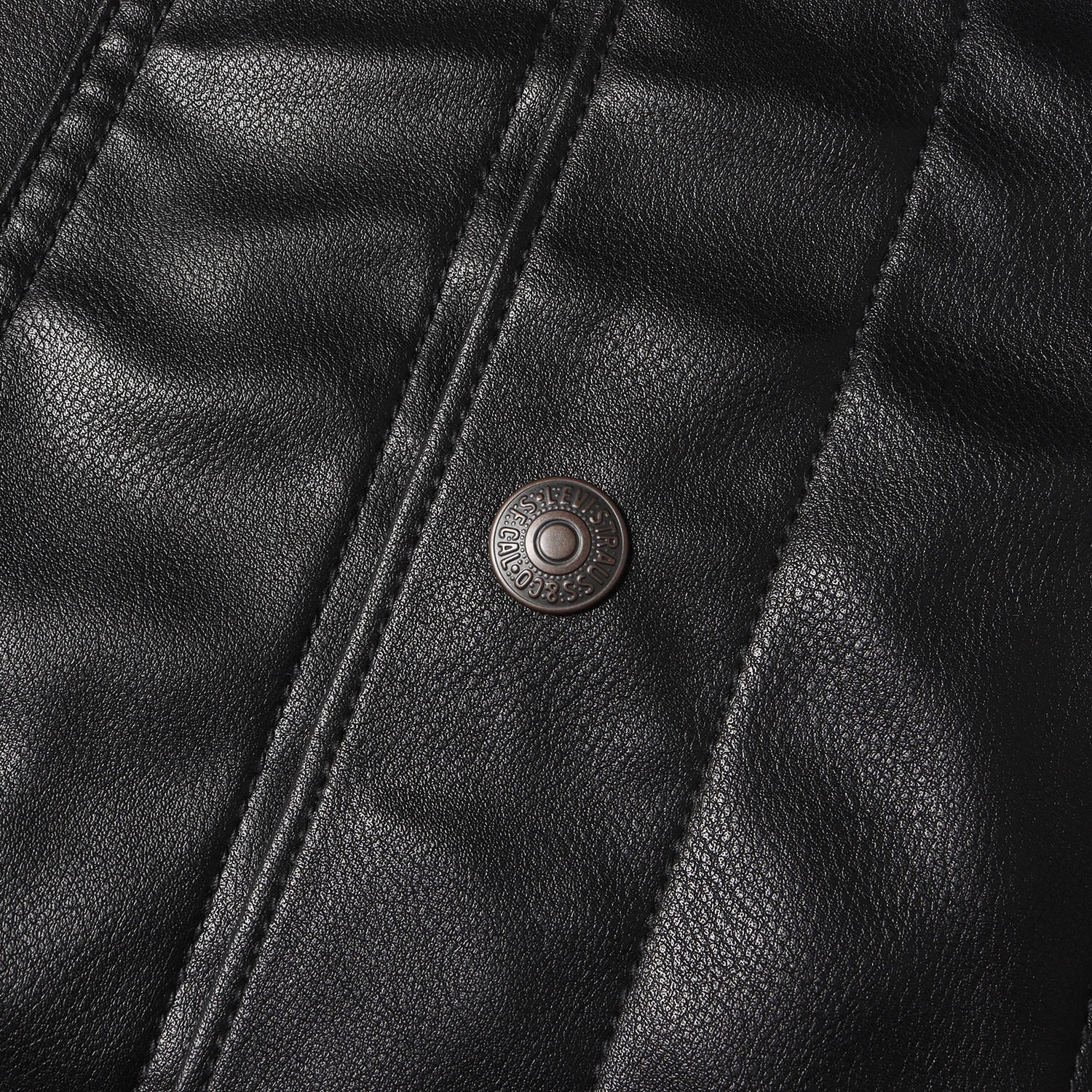 リーバイスプレミアム] 日本限定 3rdタイプ レザー トラッカー