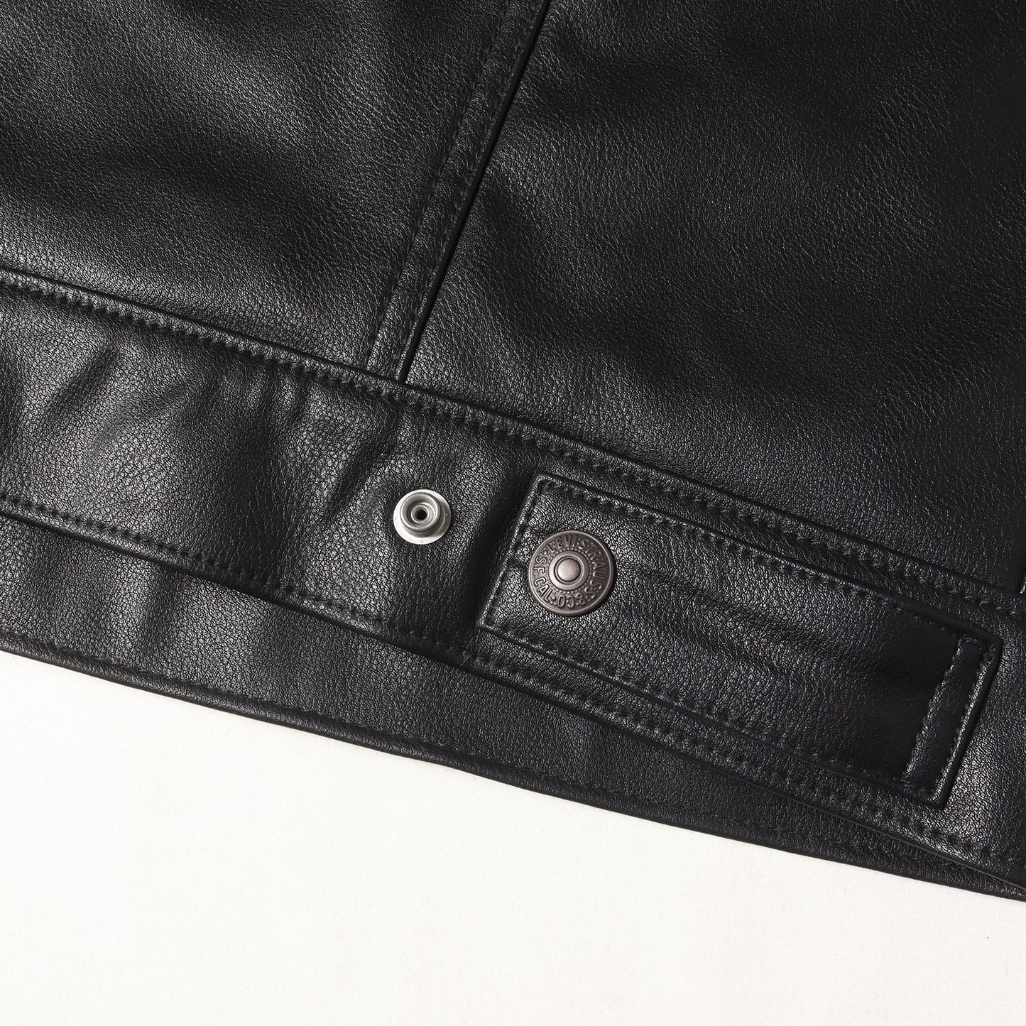 [リーバイスプレミアム] 日本限定 3rdタイプ レザー トラッカー ジャケット (LEATHER TRUCKER JACKET)