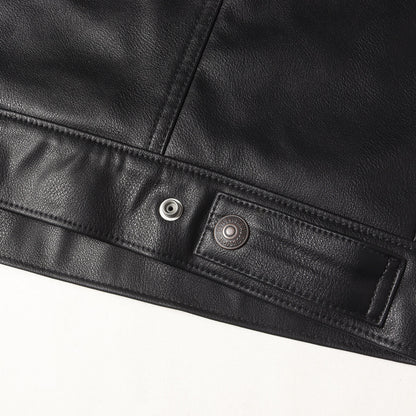 [リーバイスプレミアム] 日本限定 3rdタイプ レザー トラッカー ジャケット (LEATHER TRUCKER JACKET)