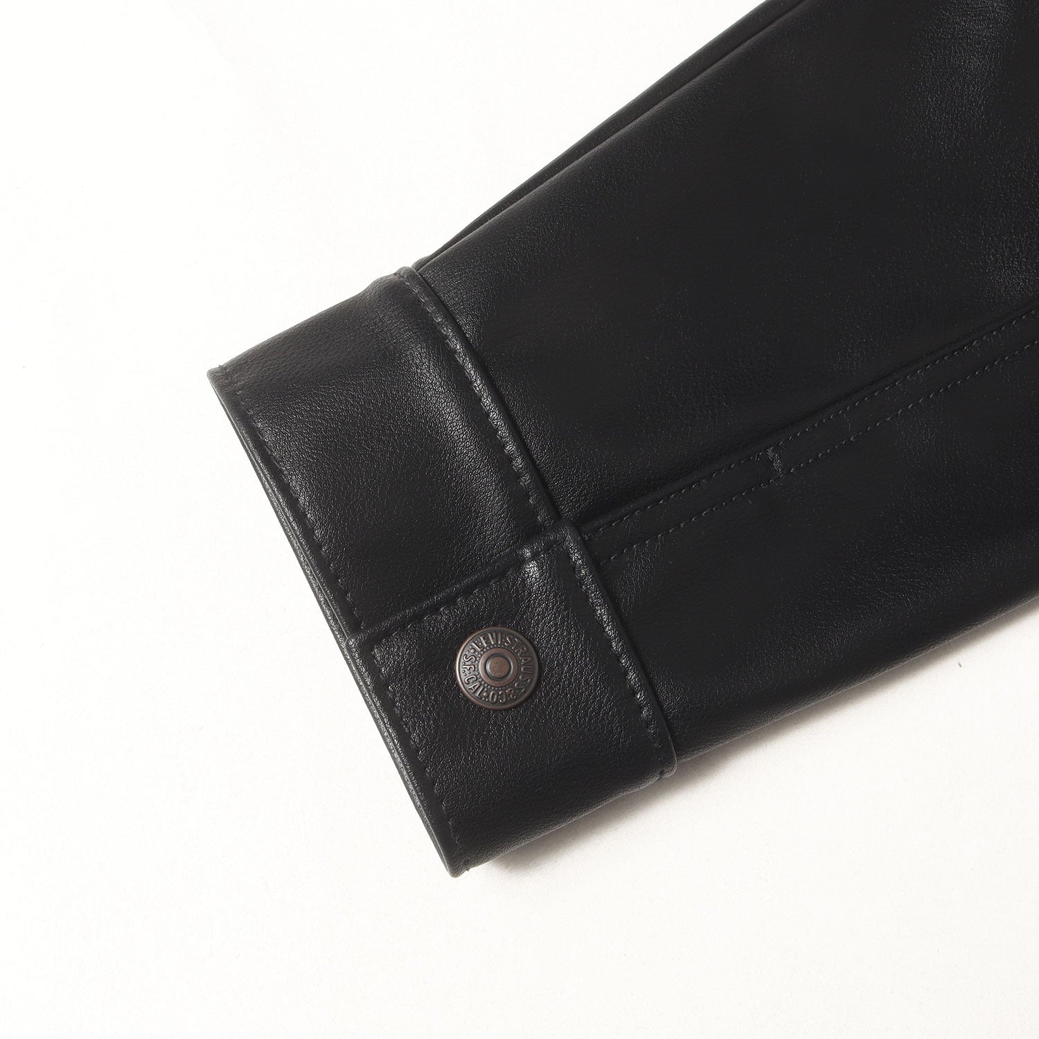 リーバイスプレミアム] 日本限定 3rdタイプ レザー トラッカー