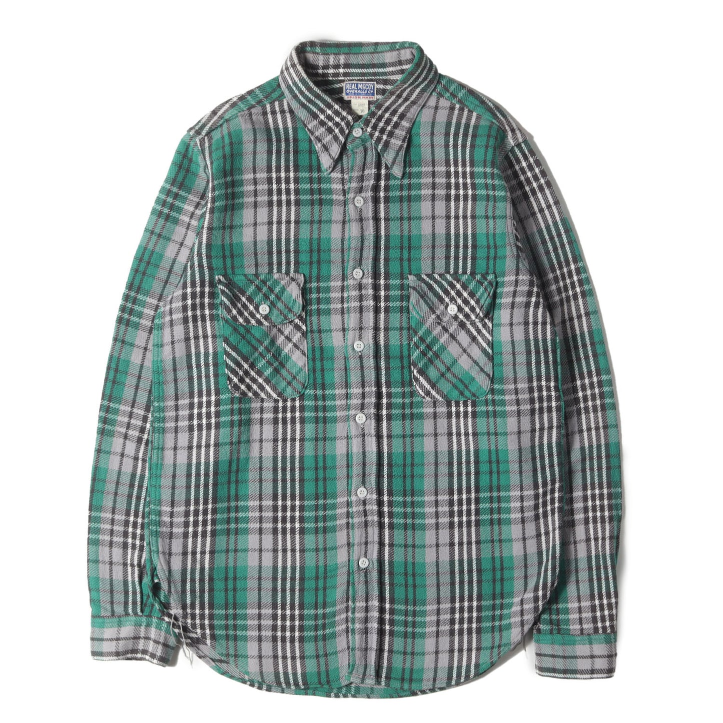 ヘビー チェック フランネルシャツ　966H