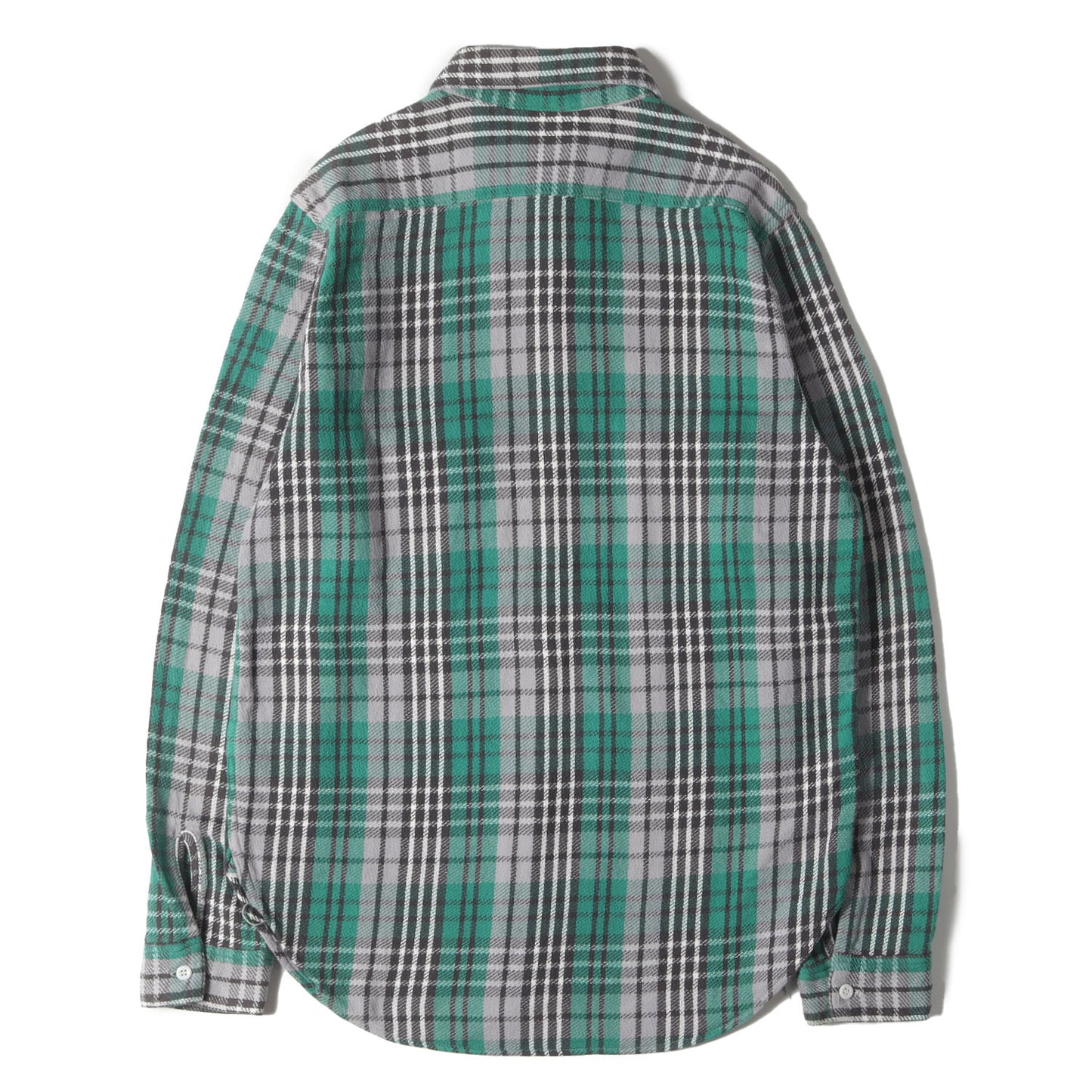 ヘビー チェック フランネルシャツ　966H