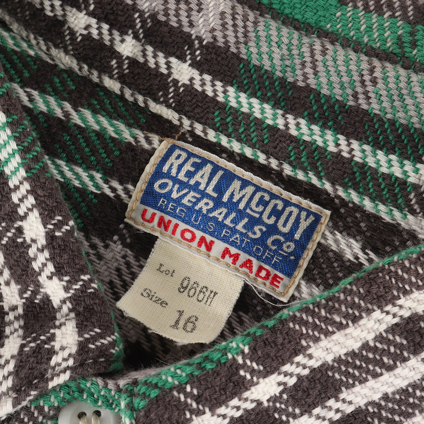 ヘビー チェック フランネルシャツ　966H