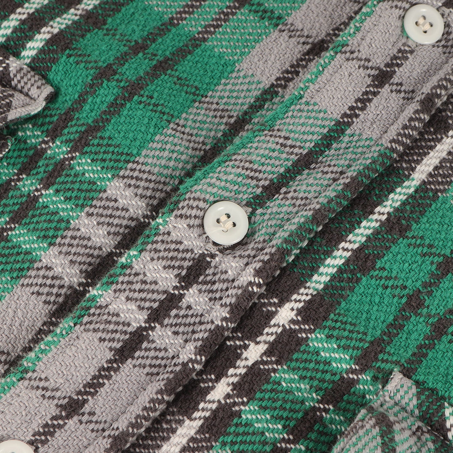 ヘビー チェック フランネルシャツ　966H