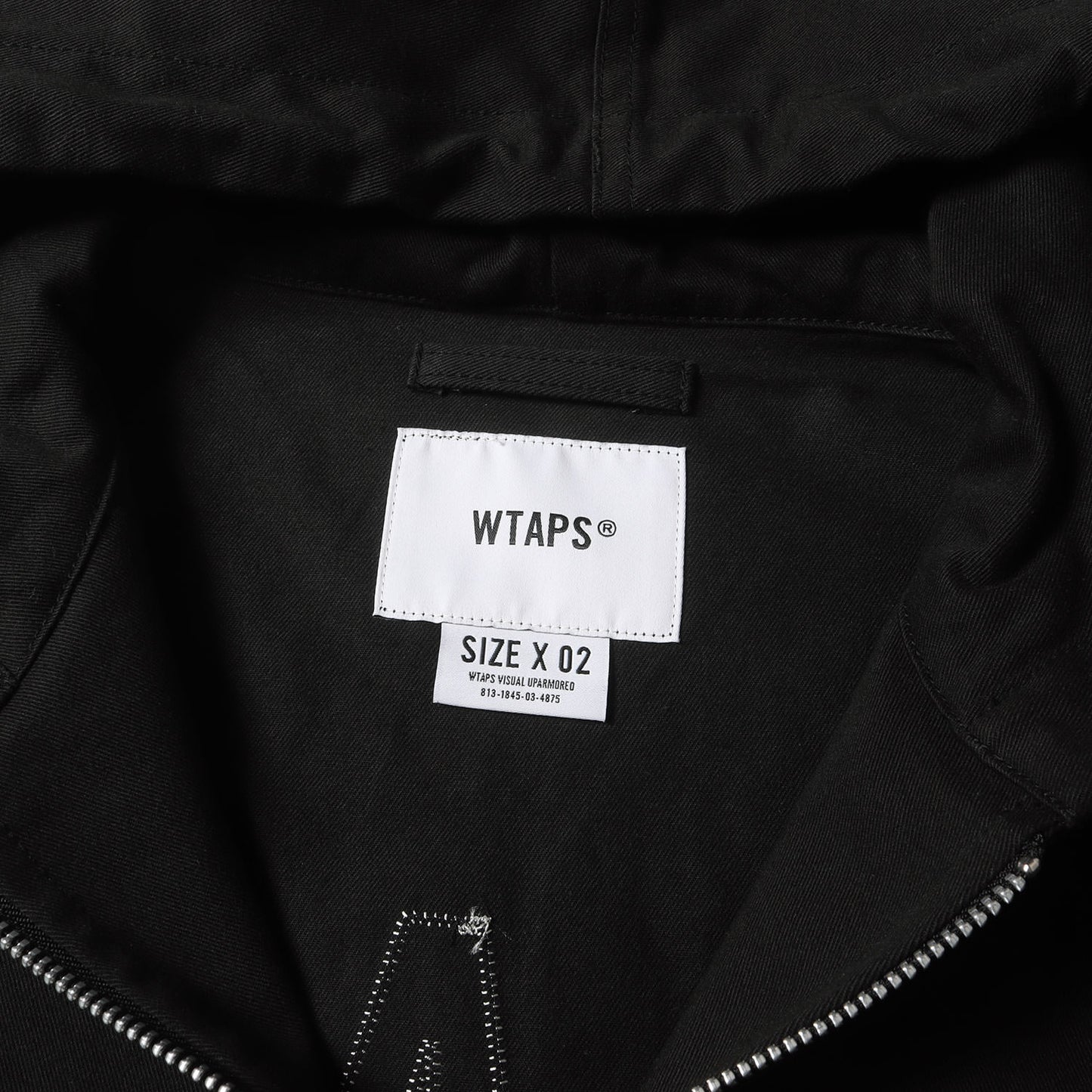 24AW アーチロゴ コットンツイル フードジャケット(D00M / JACKET / COTTON. TWILL)