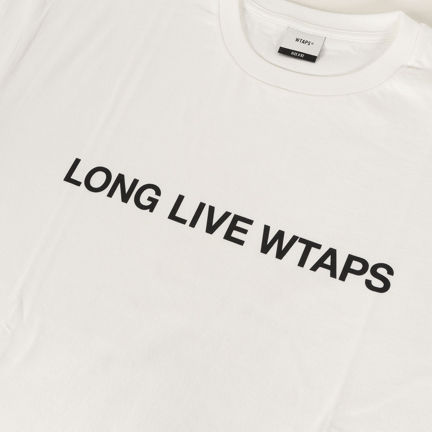 25SS LONG LINE WTAPSロゴ Tシャツ(LLW / SS / COTTON)